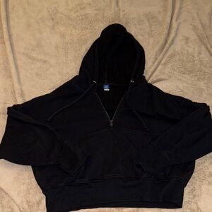 Black Hoodie with Front Pocket